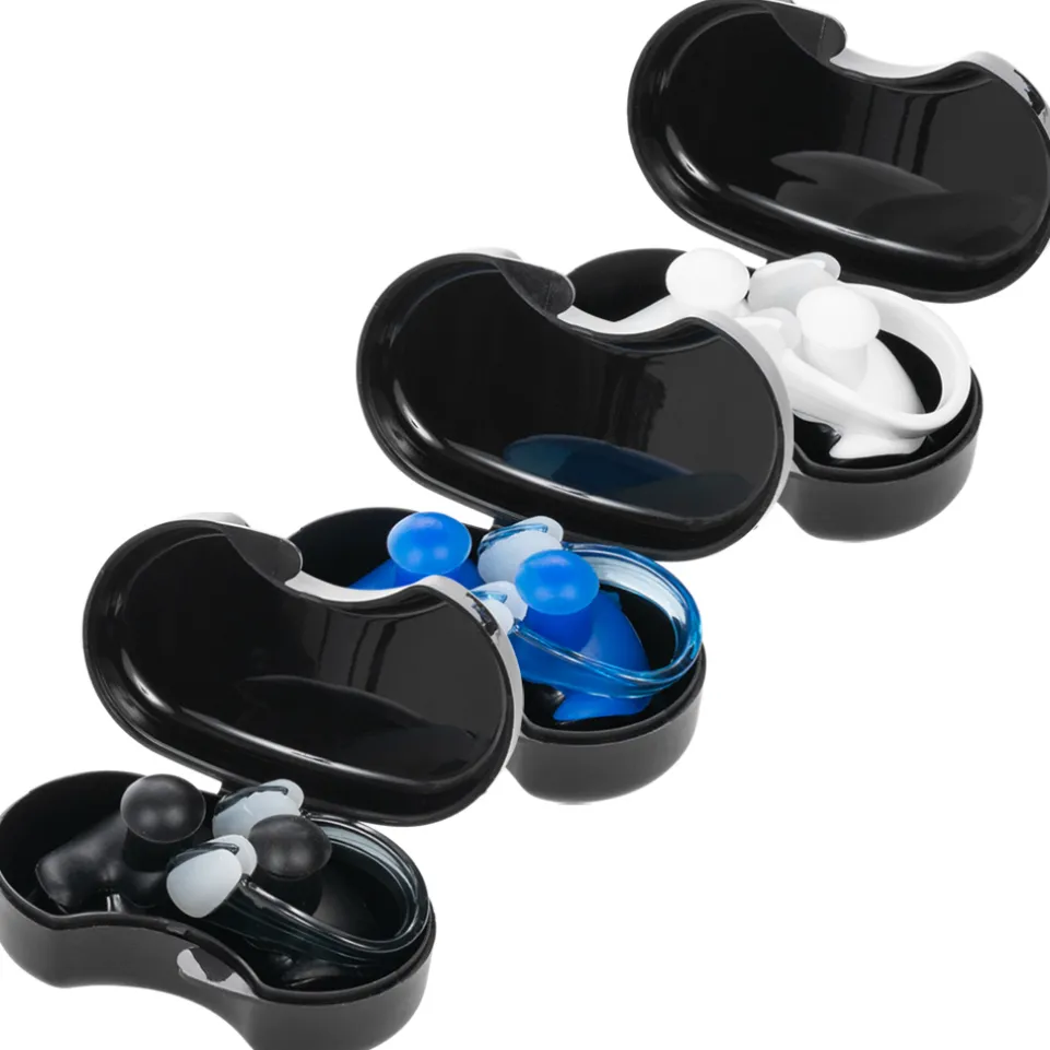 SYOSIN Erwachsene Schwimmsport Nasenklammern Ohrstöpsel 3er-Pack X001DQFBZH