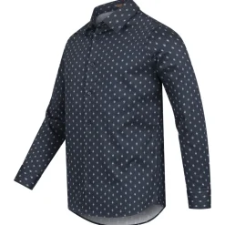 TED BAKER Ardea Dot Herren Langarm Hemd 272171-NAVY