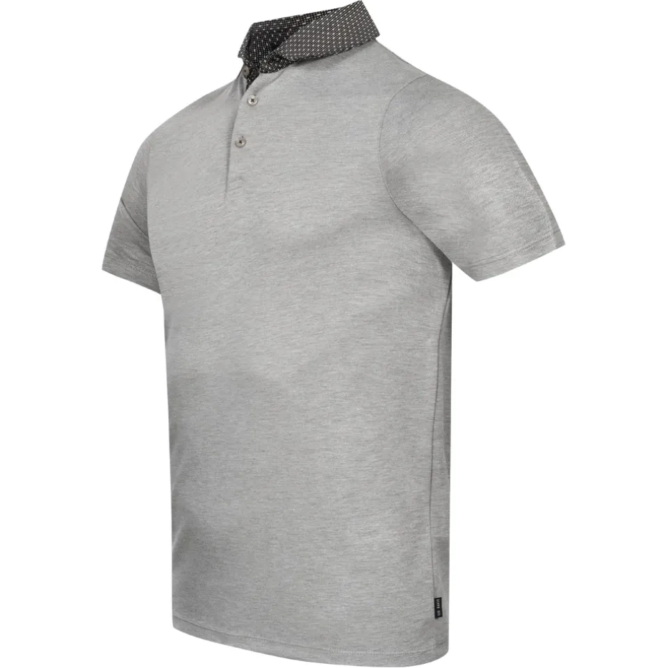 TED BAKER Frend Collar Herren Polo-Shirt 246754-BLACK