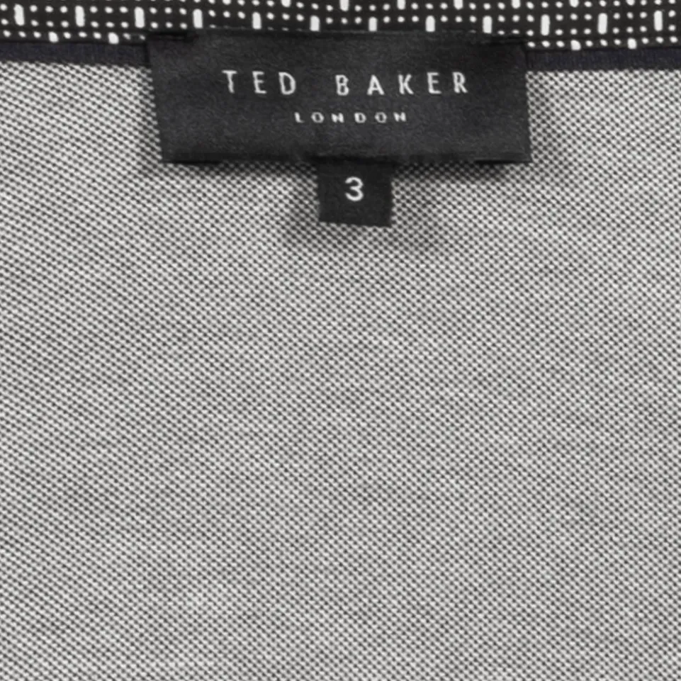 TED BAKER Frend Collar Herren Polo-Shirt 246754-BLACK
