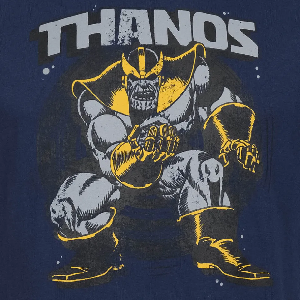THANOS STANCE MARVEL Herren T-Shirt FBMTS714NVY