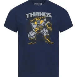 THANOS STANCE MARVEL Herren T-Shirt FBMTS714NVY