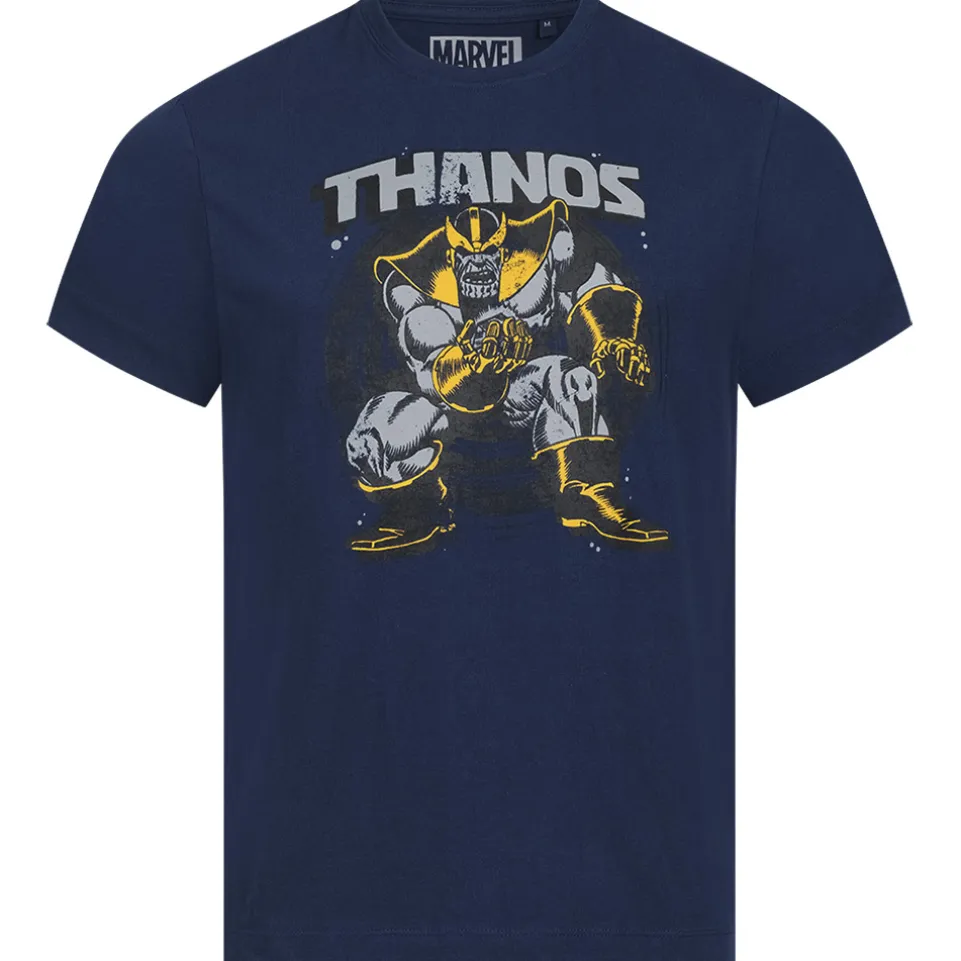 THANOS STANCE MARVEL Herren T-Shirt FBMTS714NVY