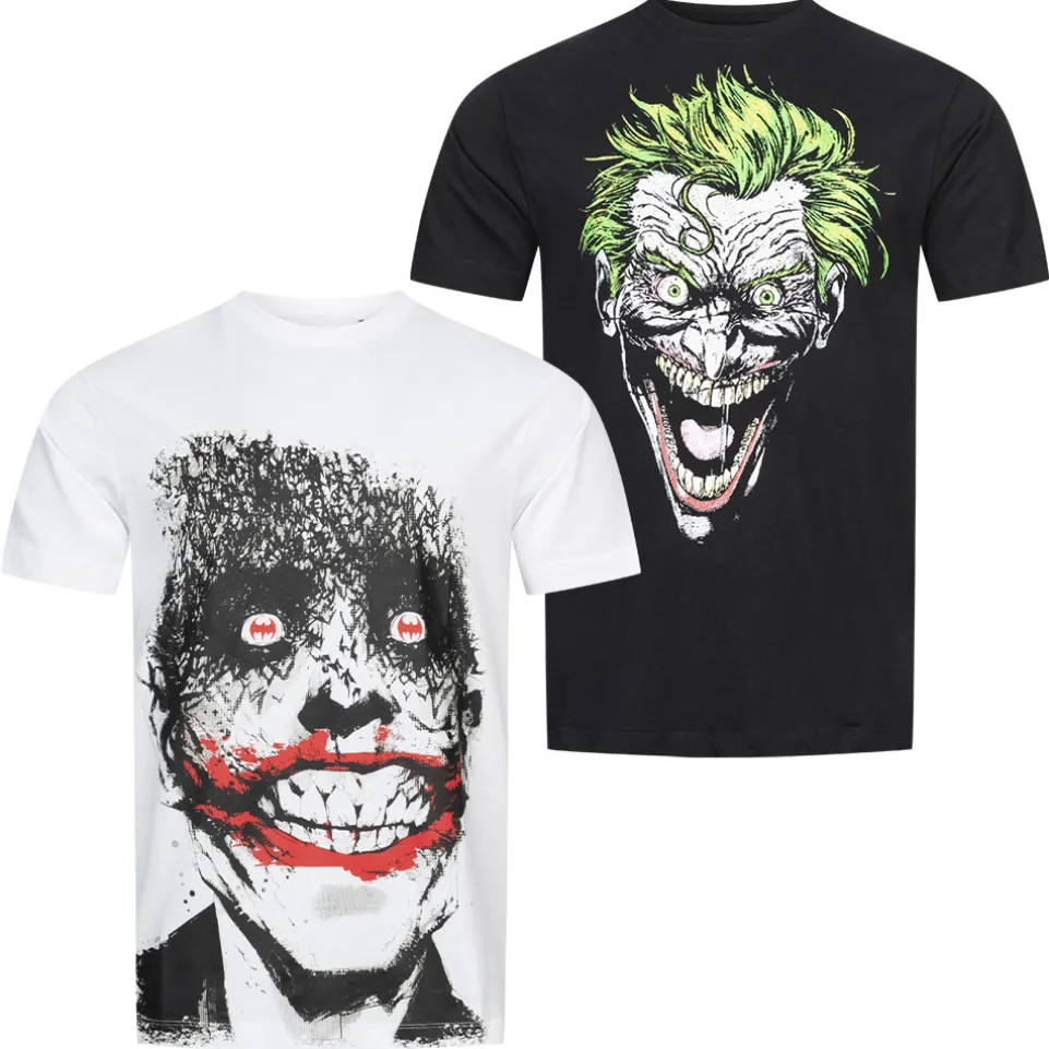 THE PINGUIN DC COMICS Herren T-Shirt 2er-Pack GBMPK425MUL