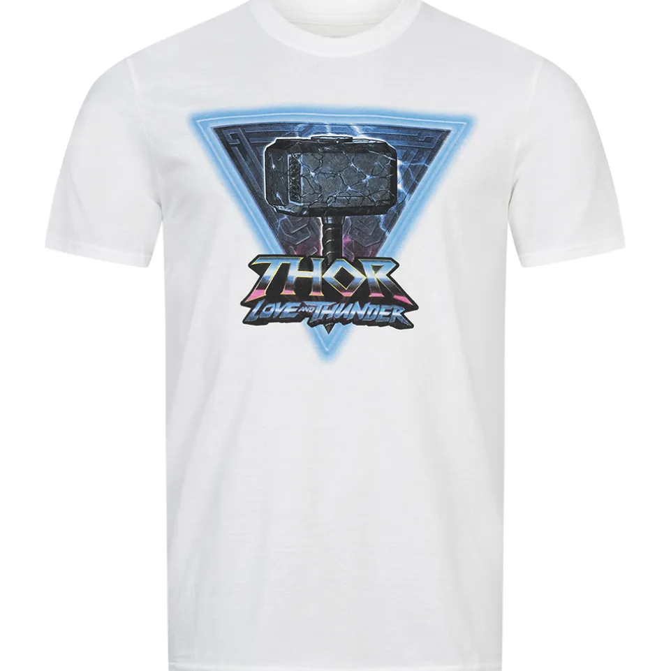 THOR MARVEL Thunder Herren T-Shirt POMTS479WHT