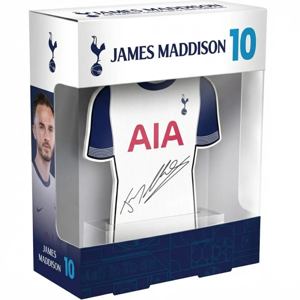 Tottenham Hotspur James Maddison #10 Fußball Sammlerstück 14 cm 810168070346