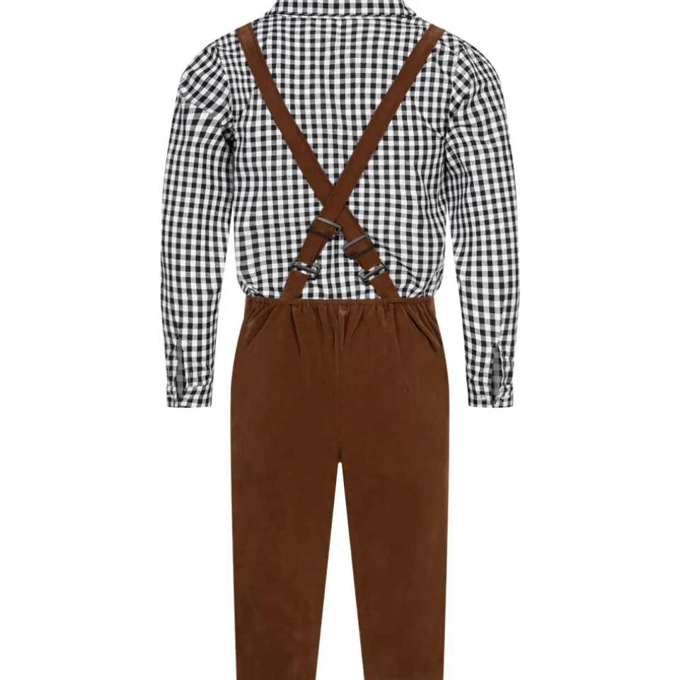 Trachtenset Herren Oktoberfest-Kostüm MIESEPETER® schwarz