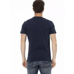 TRUSSARDI Action Herren Real Man T-Shirt Navy 2AT04003