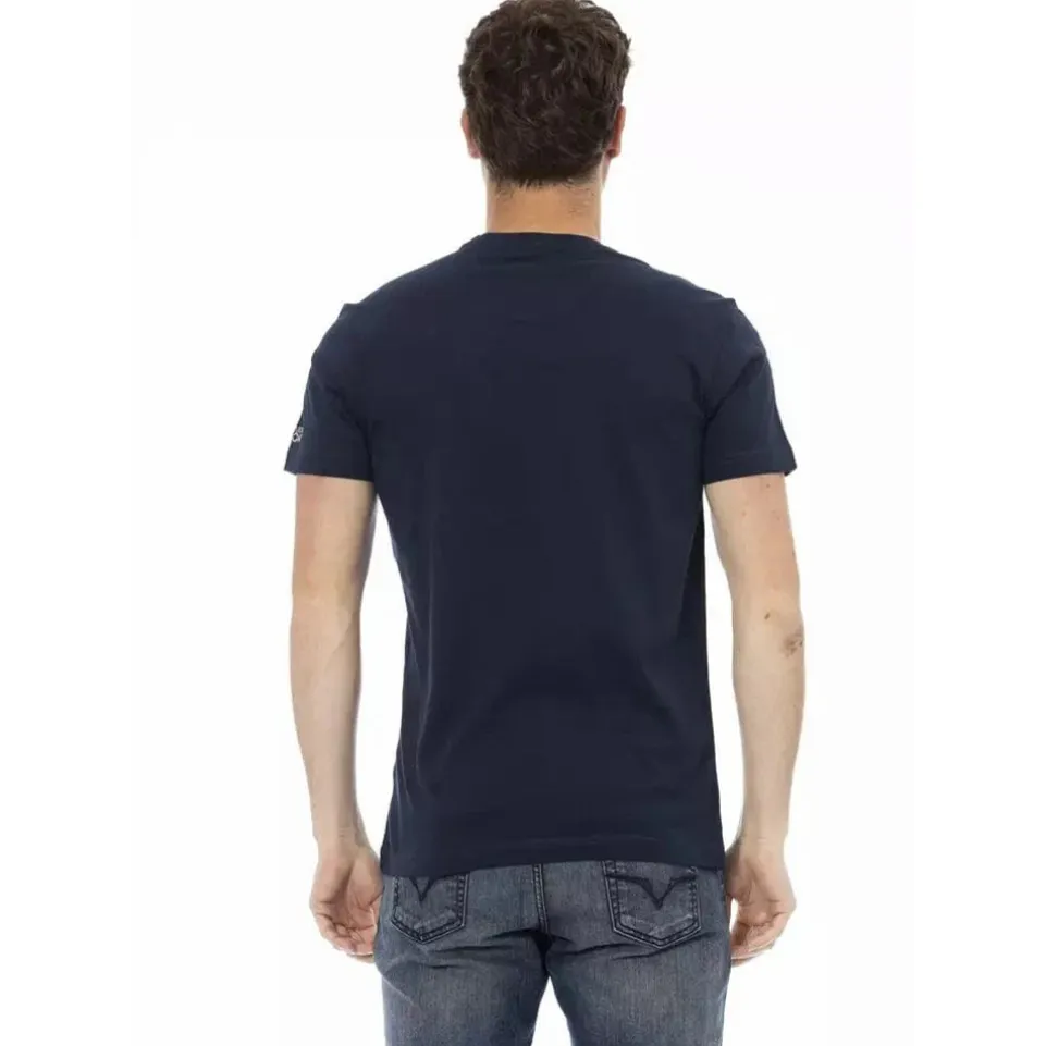 TRUSSARDI Action Herren Real Man T-Shirt Navy 2AT04003