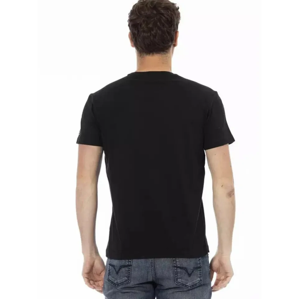 TRUSSARDI Action Herren Real Man T-Shirt Schwarz 2AT04002