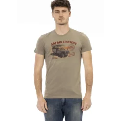 TRUSSARDI Action Herren Safari Cruisers T-Shirt Grün 2AT02B055