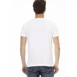 TRUSSARDI Action Herren Sumo T-Shirt Weiß 2AT07002