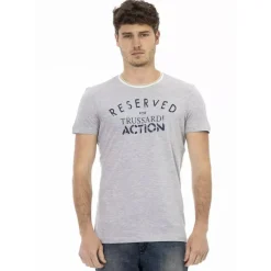 TRUSSARDI Action Herren T-Shirt Grau 2AT22A013