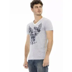 TRUSSARDI Action Herren T-Shirt Grau 2AT21A013