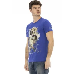 TRUSSARDI Action Herren T-Shirt Blau 2AT08006