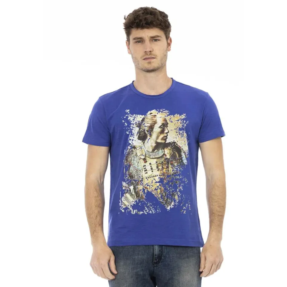 TRUSSARDI Action Herren T-Shirt Blau 2AT08006