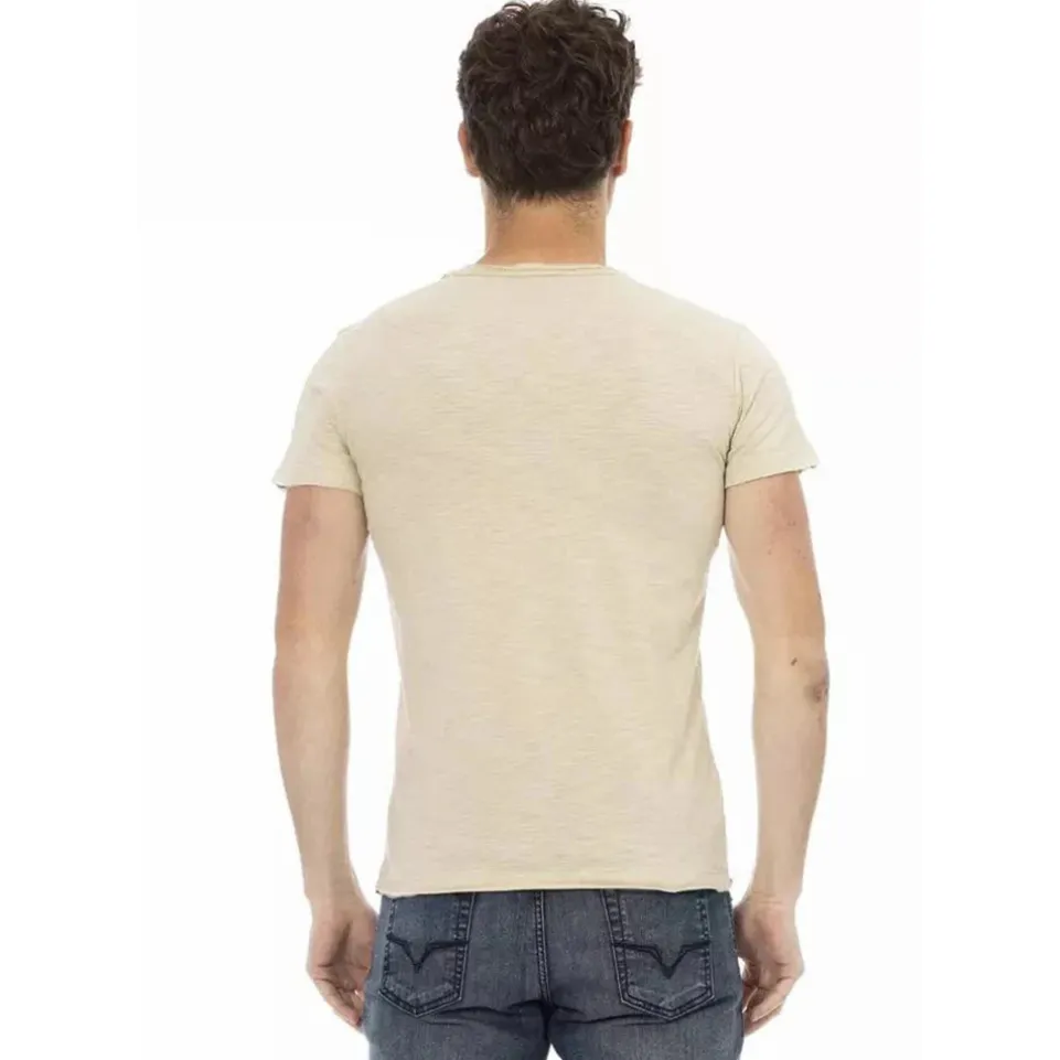 TRUSSARDI Action Herren T-Shirt Sand 2AT17D005