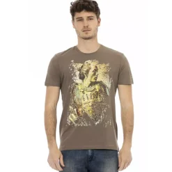 TRUSSARDI Action Herren T-Shirt Braun 2AT08F004