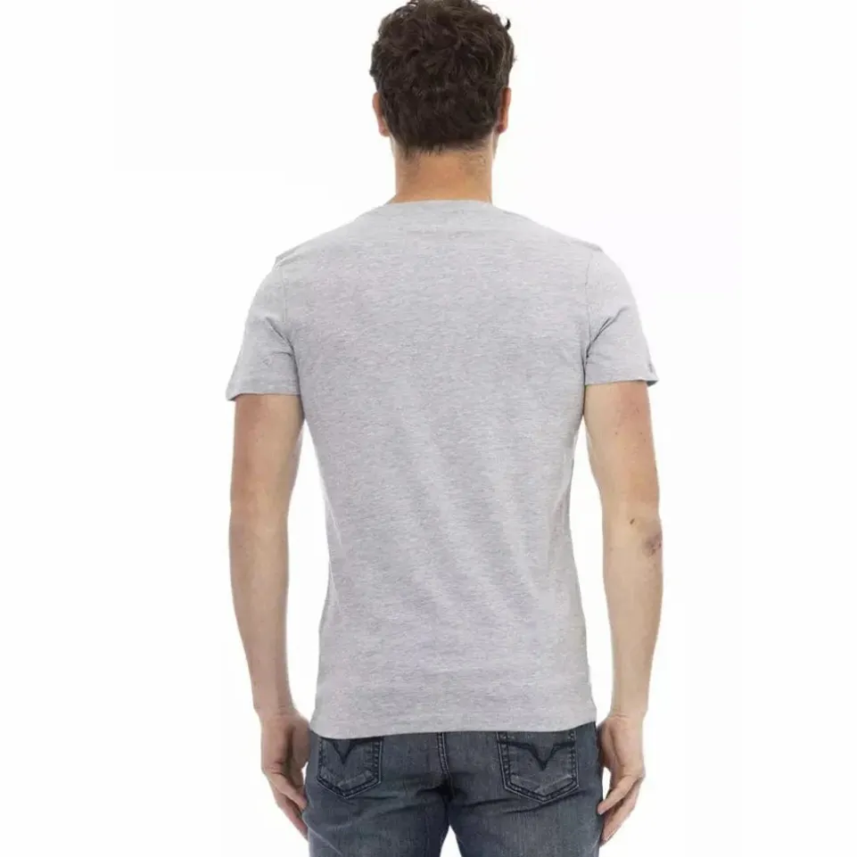 TRUSSARDI Action Herren USA T-Shirt Grau 2AT02F013