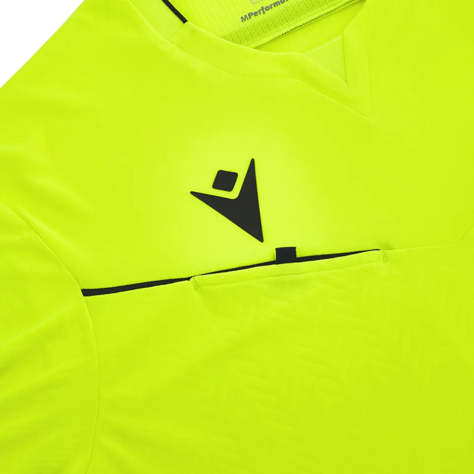 UEFA macron Damen Langarm Schiedsrichter Trikot 58575163