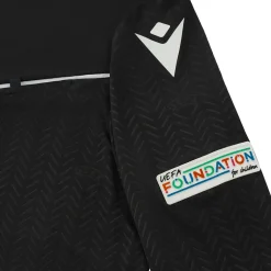 UEFA macron Damen Langarm Schiedsrichter Trikot 58575165