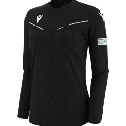UEFA macron Damen Langarm Schiedsrichter Trikot 58575165