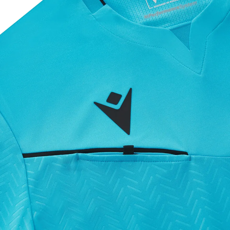 UEFA macron Damen Langarm Schiedsrichter Trikot 58575164