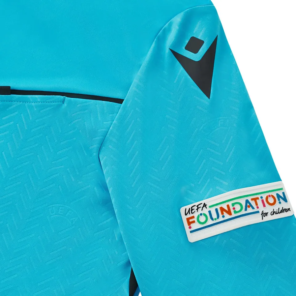 UEFA macron Damen Langarm Schiedsrichter Trikot 58575164