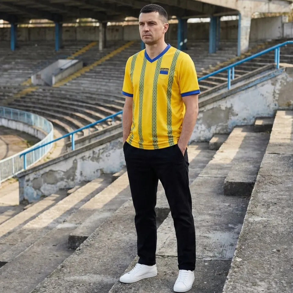 Ukraine "Retro History" JELEX Herren Trikot