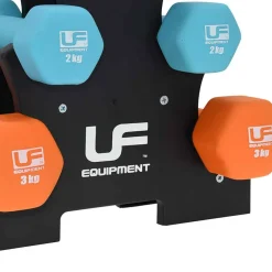 Urban Fitness Hantelbaum-Set 2 x 1 kg, 2 x 2 kg und 2 x 3 kg UFW025