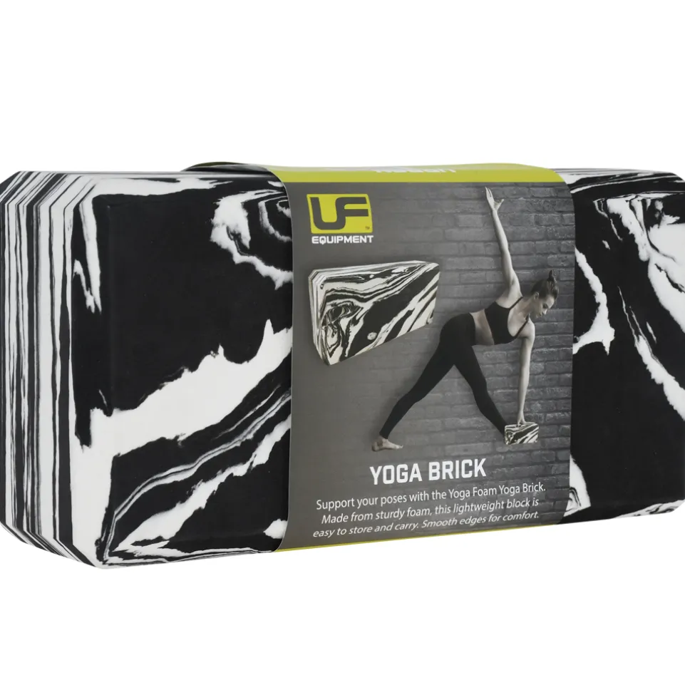Urban Fitness Marbled Yoga Block UFM205