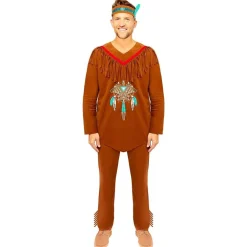 Ureinwohner Amerikas Herren Kostüm 990708