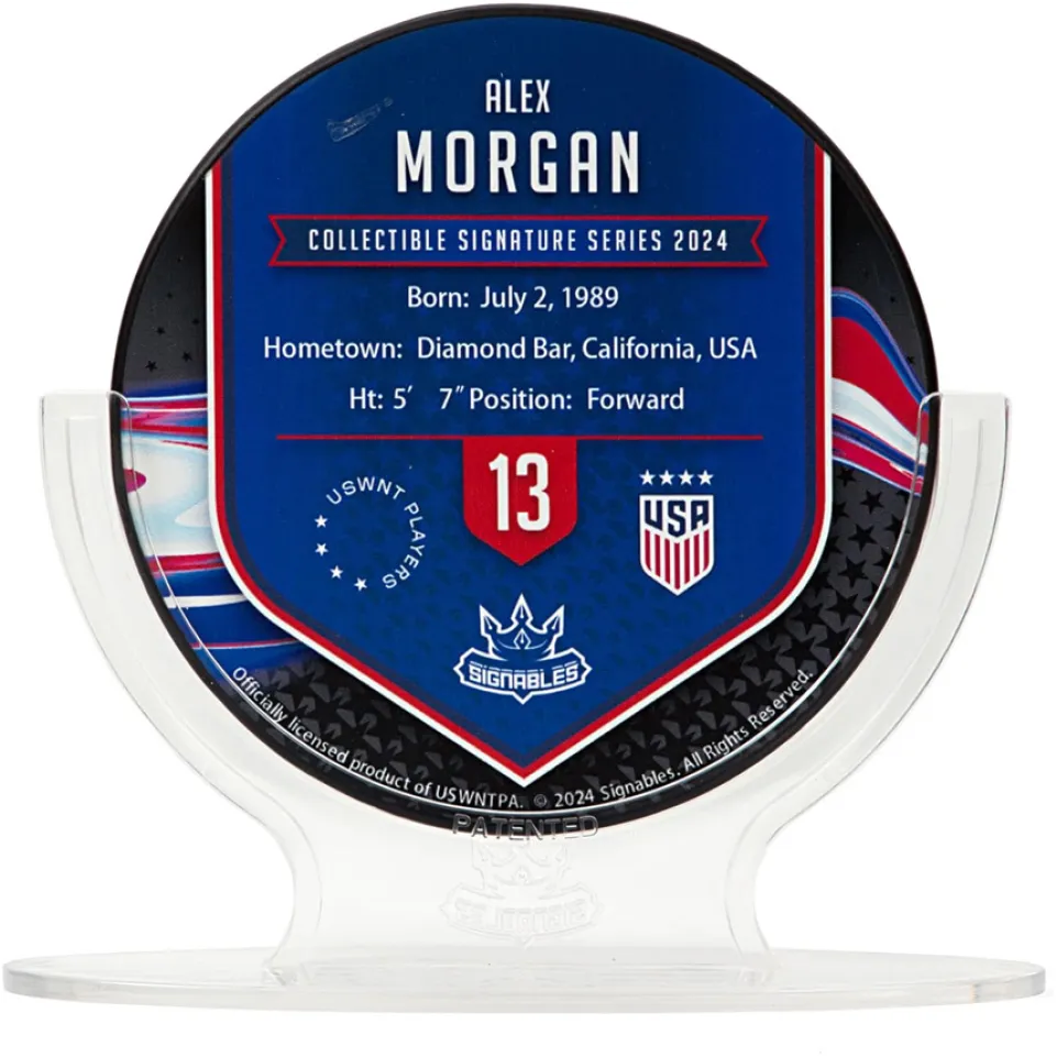 USA Alex Morgan #13 Fußball Sammlerstück 14 cm 850056417808