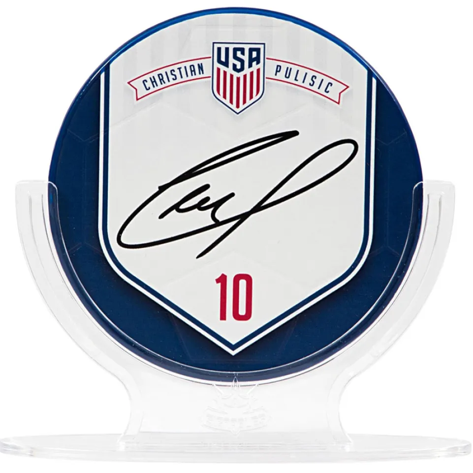 USA Christian Pulisic #10 Fußball Sammlerstück 14 cm 850056417815