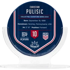 USA Christian Pulisic #10 Fußball Sammlerstück 14 cm 850056417815