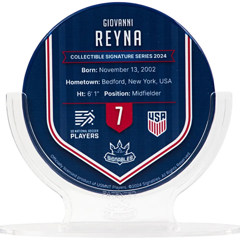 USA Giovanni Reyna #7 Fußball Sammlerstück 14 cm 850056417884