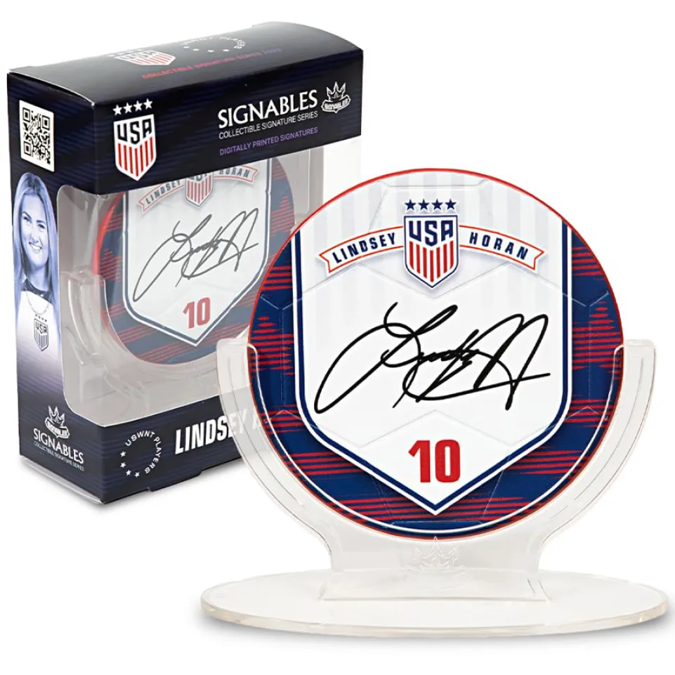 USA Linsay Horan #13 Fußball Sammlerstück 14 cm 850032256834