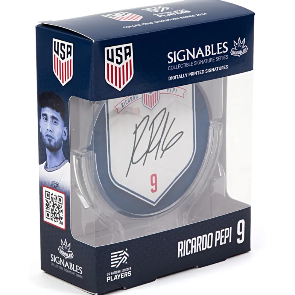 USA Ricardo Pepi #9 Fußball Sammlerstück 14 cm 850056417839