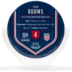 USA Tyler Adams #4 Fußball Sammlerstück 14 cm 850056417822