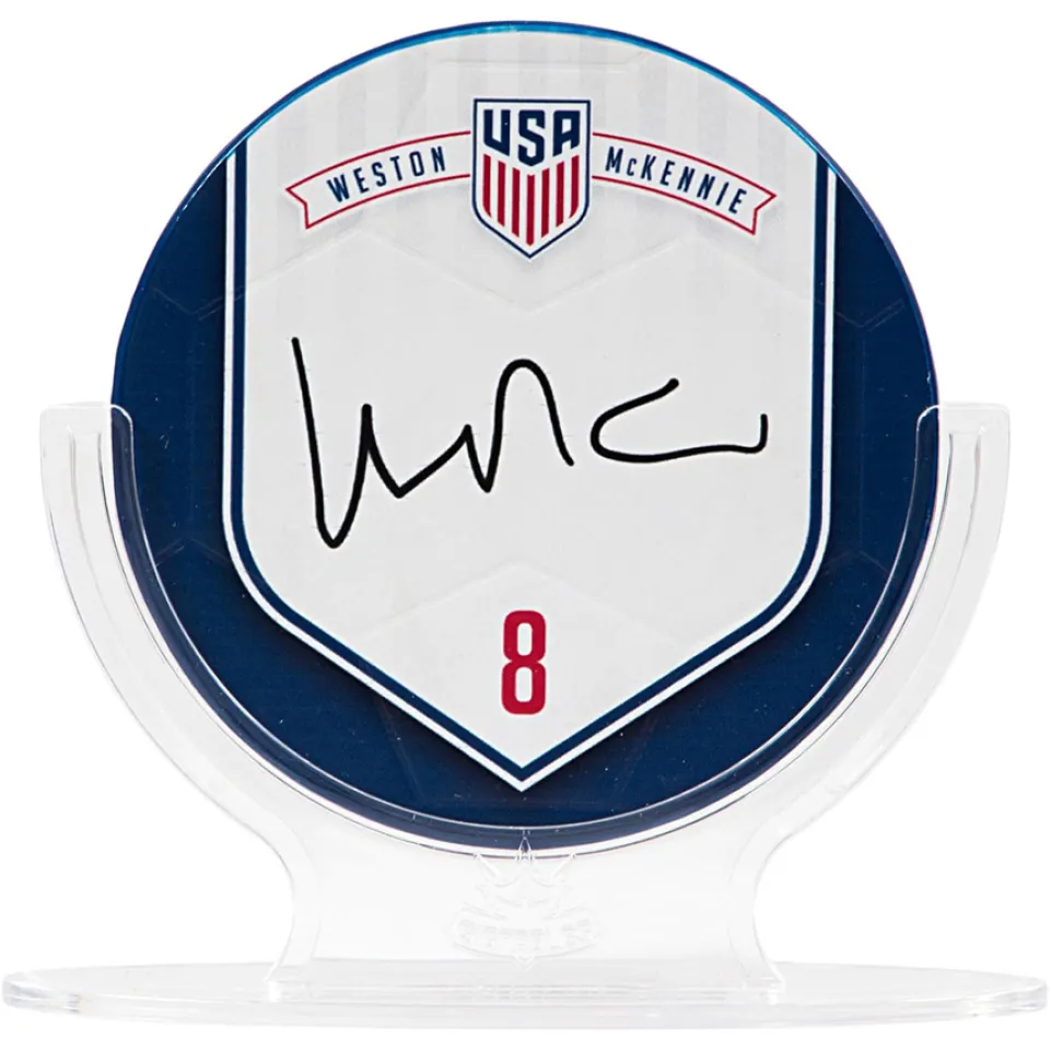 USA Weston McKennie #8 Fußball Sammlerstück 14 cm 850056417846