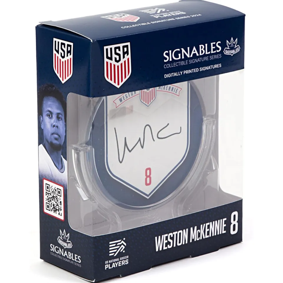 USA Weston McKennie #8 Fußball Sammlerstück 14 cm 850056417846