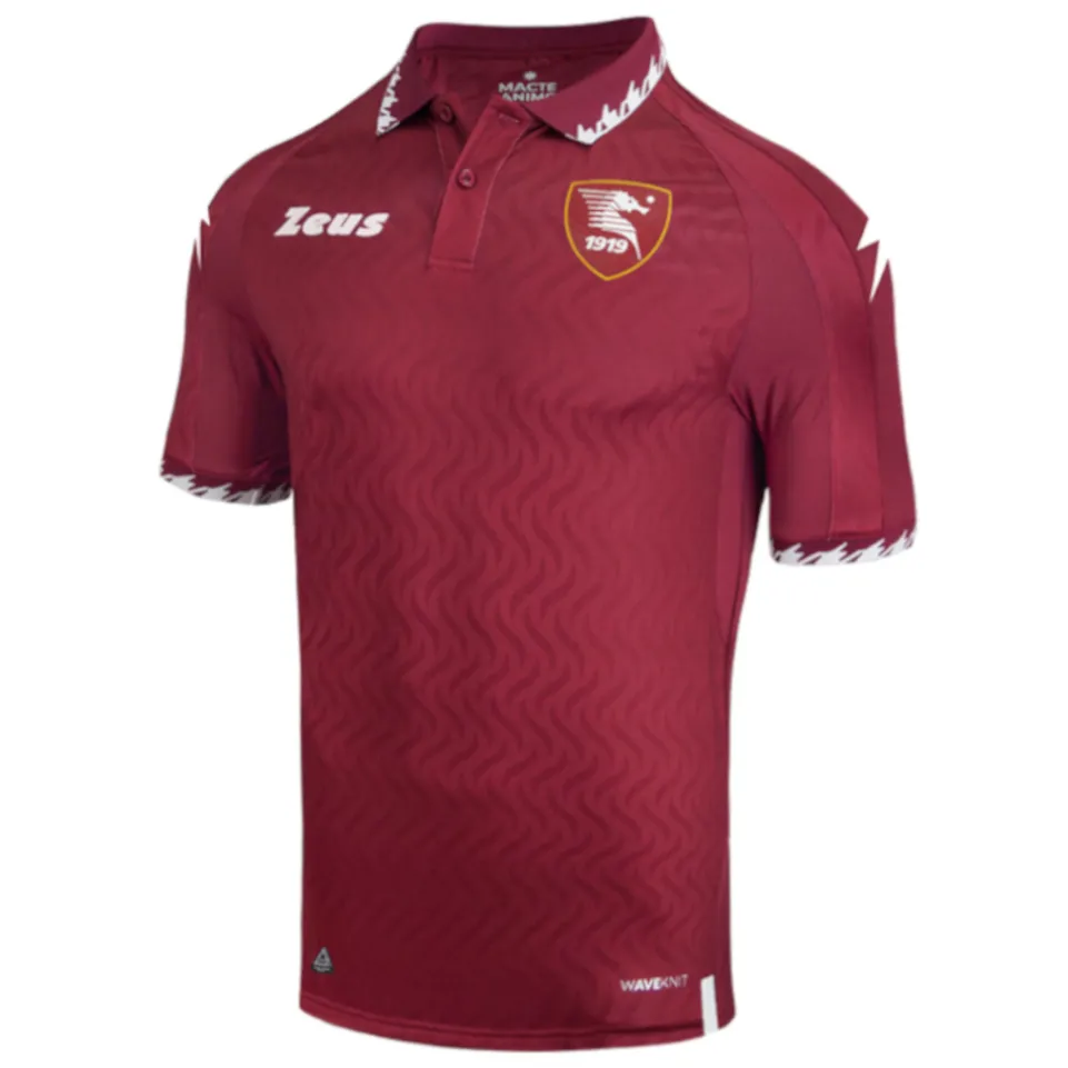 US Salernitana 1919 Zeus Herren Heim Trikot dunkelrot