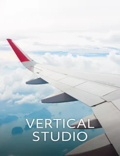VERTICAL STUDIO "Bergen" 24" Koffer schwarz inkl. GRATIS Koffergurt