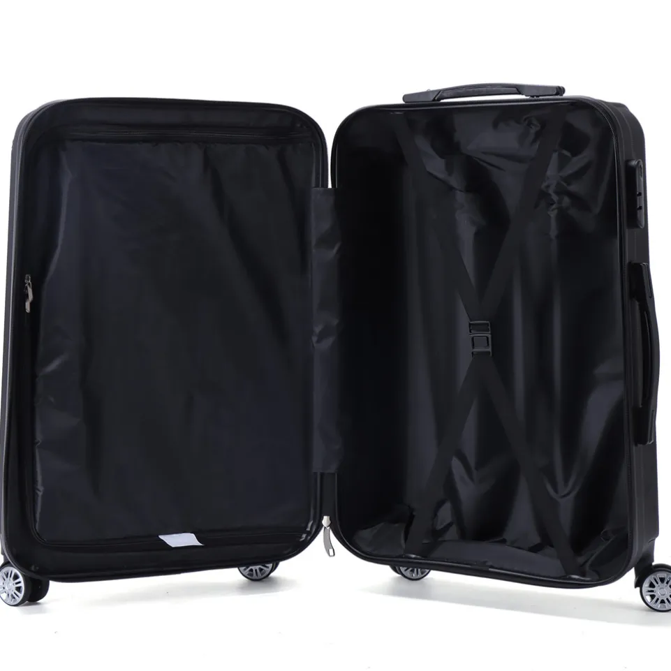 VERTICAL STUDIO "Göteborg" 20" 24" 28" Koffer 3er-Set schwarz