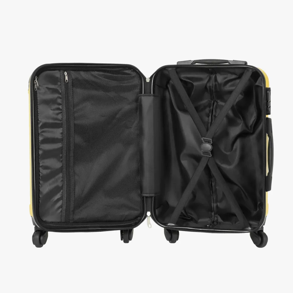 VERTICAL STUDIO "Helsinki" Koffer 3er-Set 20" 24" 28" gelb