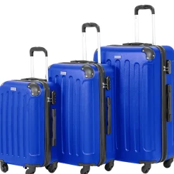 VERTICAL STUDIO "Helsinki" Koffer 3er-Set 20" 24" 28" royalblau