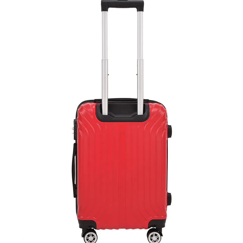 VERTICAL STUDIO "Kittilä" Koffer 3er-Set 20" 24" 28" rot