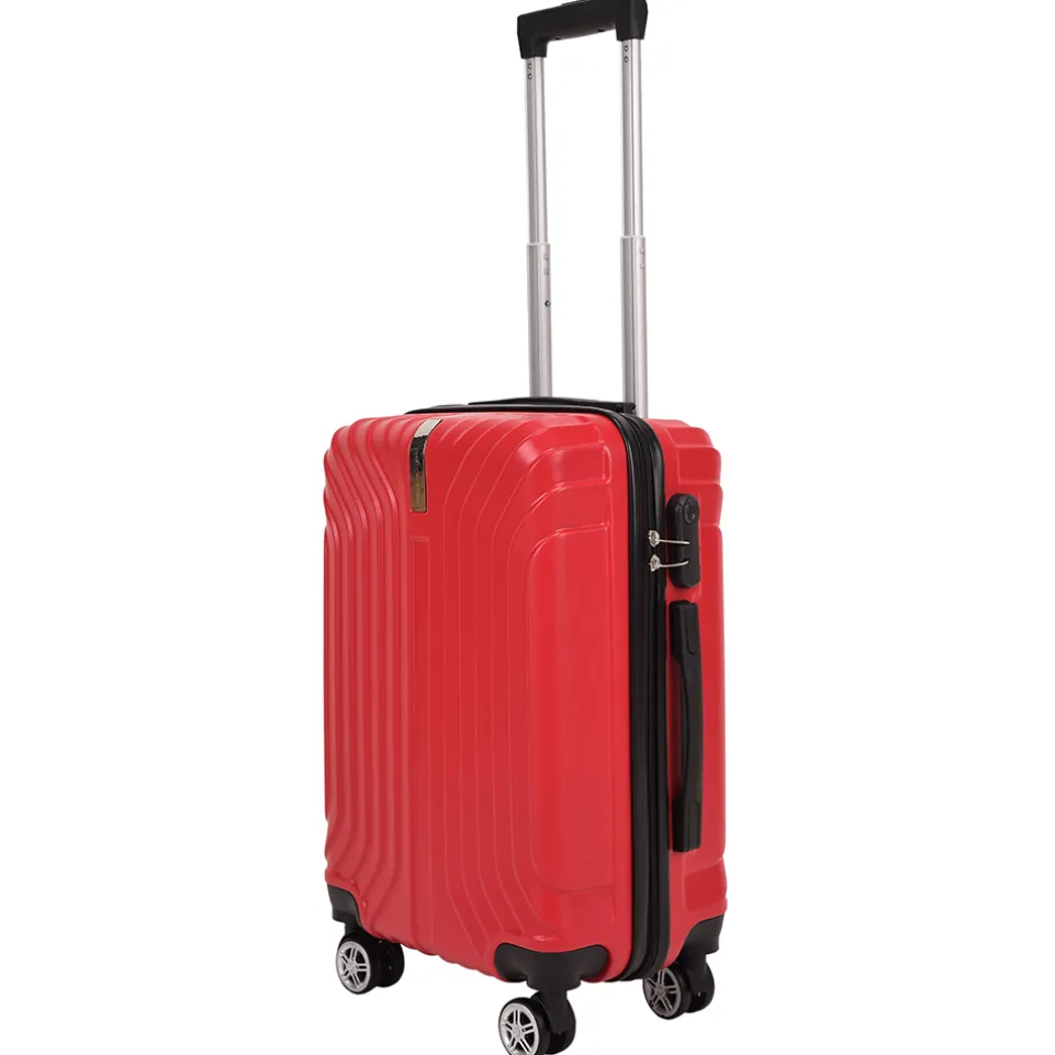 VERTICAL STUDIO "Kittilä" Koffer 3er-Set 20" 24" 28" rot