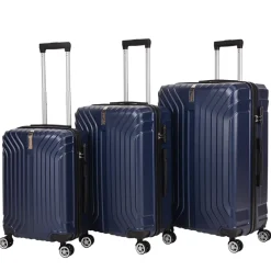 VERTICAL STUDIO "Kittilä" Koffer 3er-Set 20" 24" 28" navy