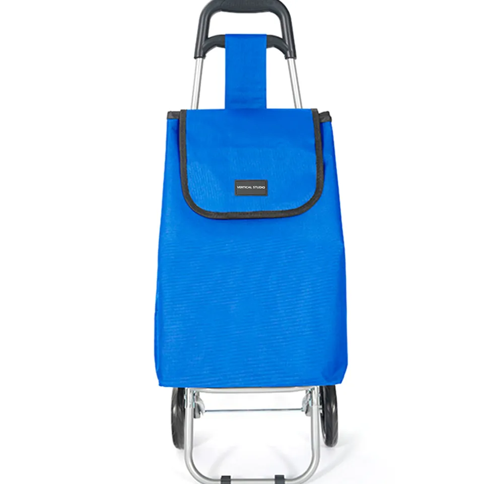 VERTICAL STUDIO klappbarer Einkaufstrolley 35 L royal